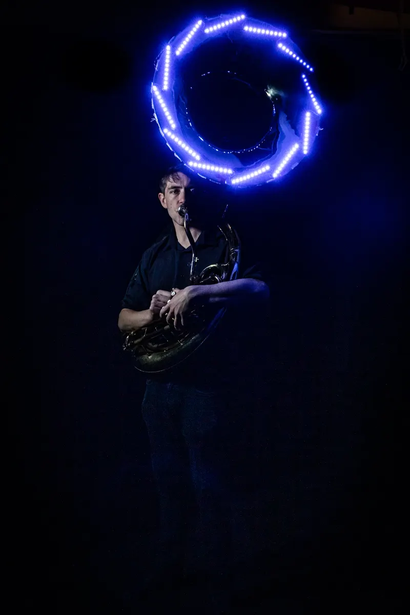 LED sousaphone